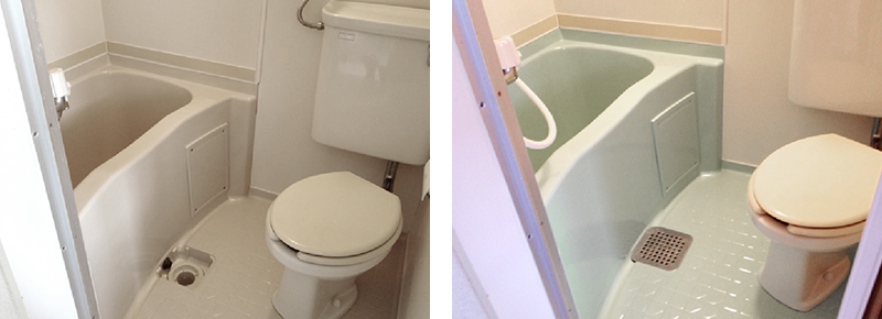 札幌市白石区某アパート ハーフセット(ポリバス・床)